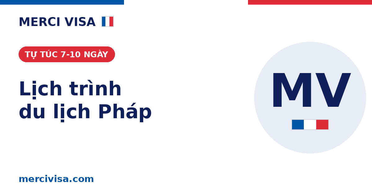 Lịch trình du lịch Pháp tự túc 7-10 ngày: gợi ý cho người Việt